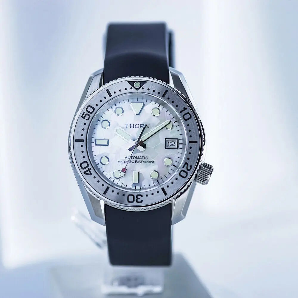 THORN SHY019 MM200 SPB185/187J1 NH35A 200M Diver C3 42mm 316L 20Bar AR Sapphire