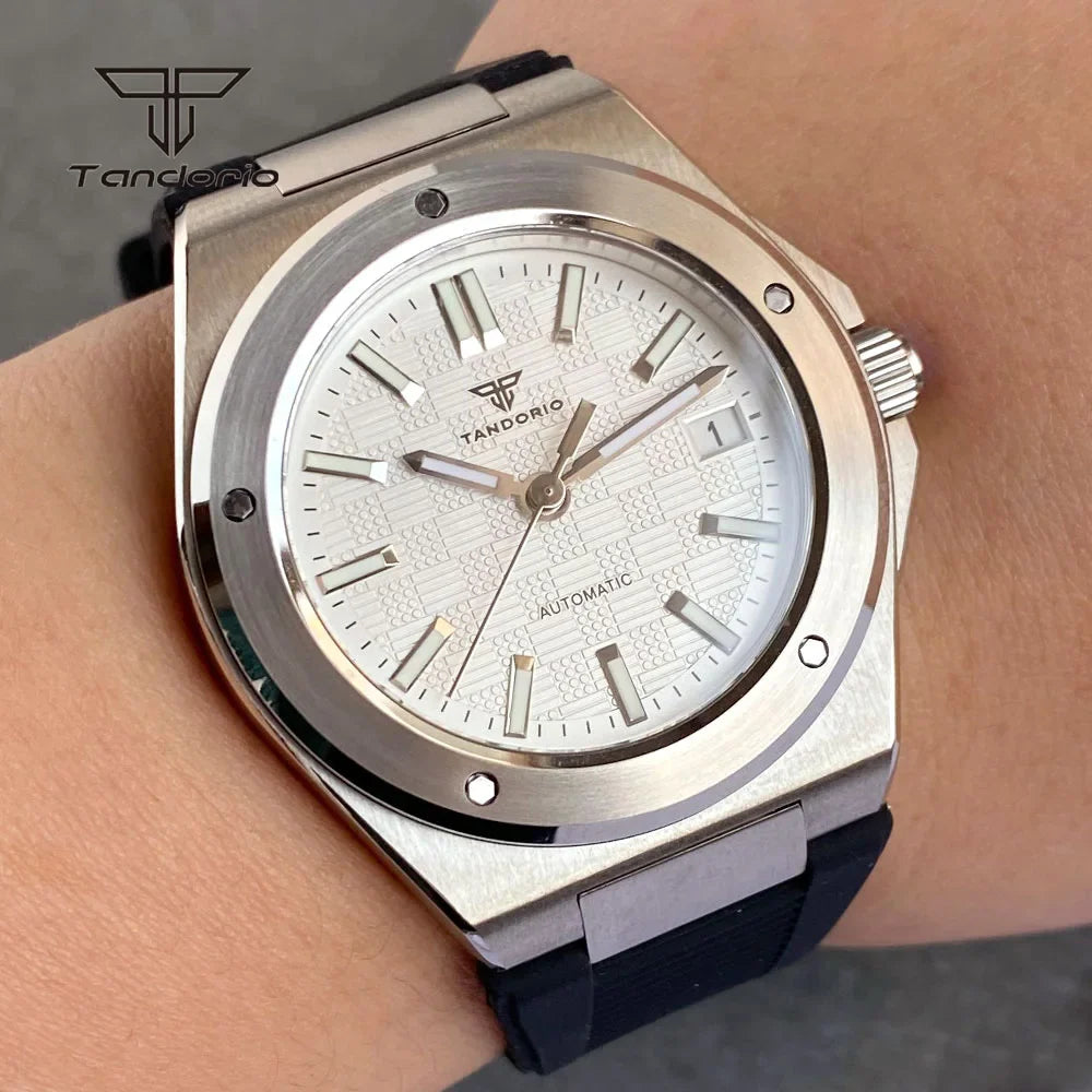 Tandorio Engineer Watch TD331B Seiko NH35 Sapphire Dress 40MM