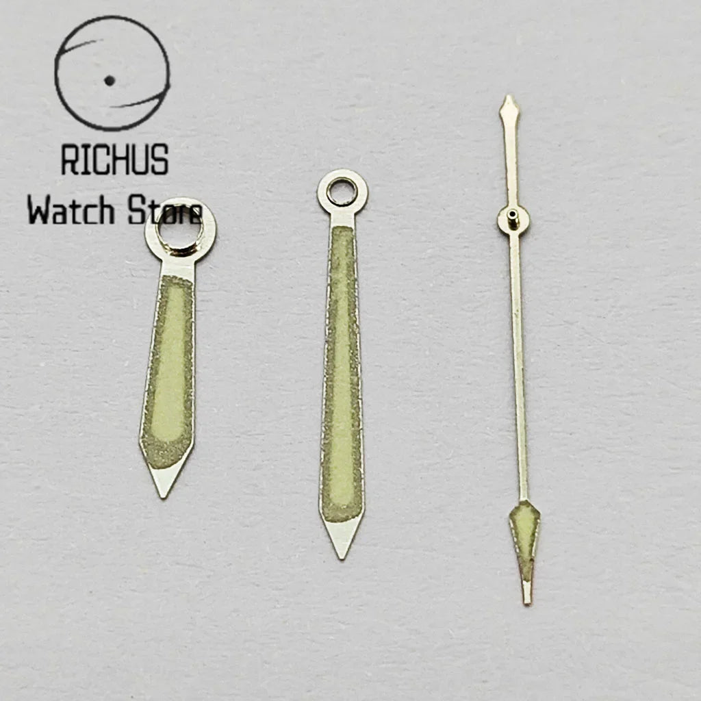 Green Luminous Watch Hands Fit NH35 NH36 ETA2836 2824 Miyota 8215 8205 821A Mingzhu DG2813 3804 PT5000 Movement
