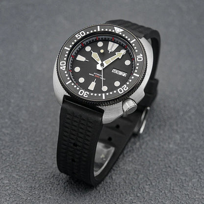 Golden Sterile Turtle SKX6105  Abalone NH36A Sapphire 20Bar Ceramic Bezel 44mm