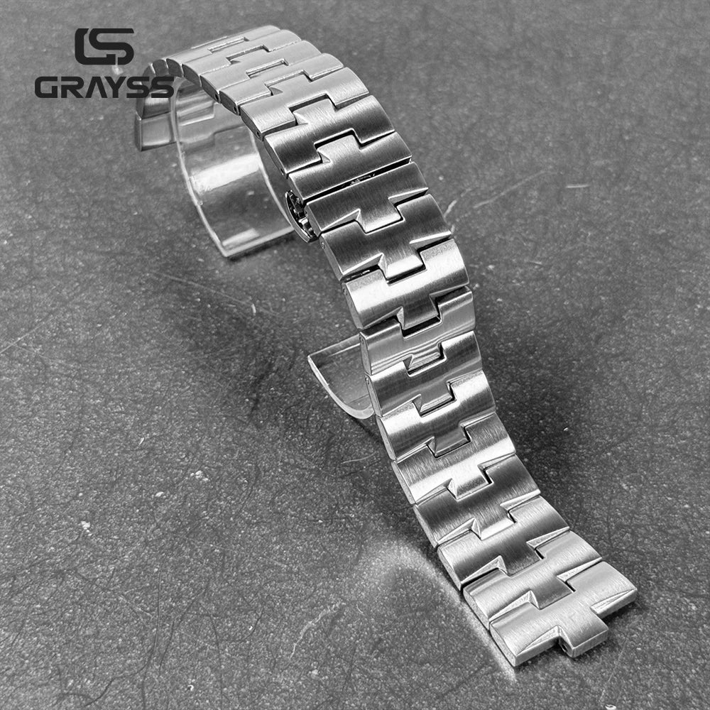 Fit Overseas Serieswatch case 41mm NH34 NH35 NH36 NH70 NH72 Movement elegant Men's Watch Part Mod for 28.5mm dial