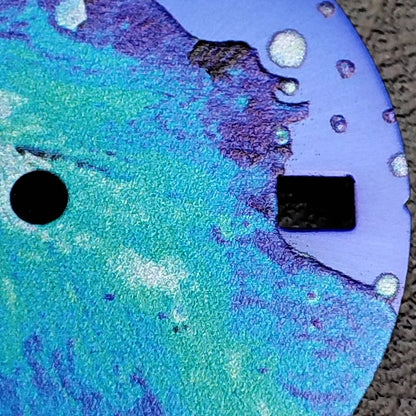 New 28.5MM Colored Leaf Watch Dial NH35/36 Dial Modified Watch Parts for NH35/36/4R Movements Colorful Watch Dial & Faces