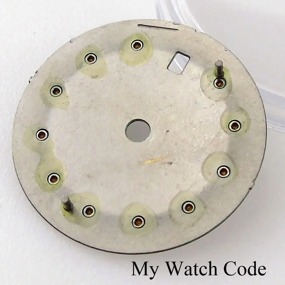 Dial Face fit NH05 NH06 NH07 Watch Movt 20.5mm Sunburst Watch Dial with Rhinestone Markers for 26mm Lady Watch Parts Mod