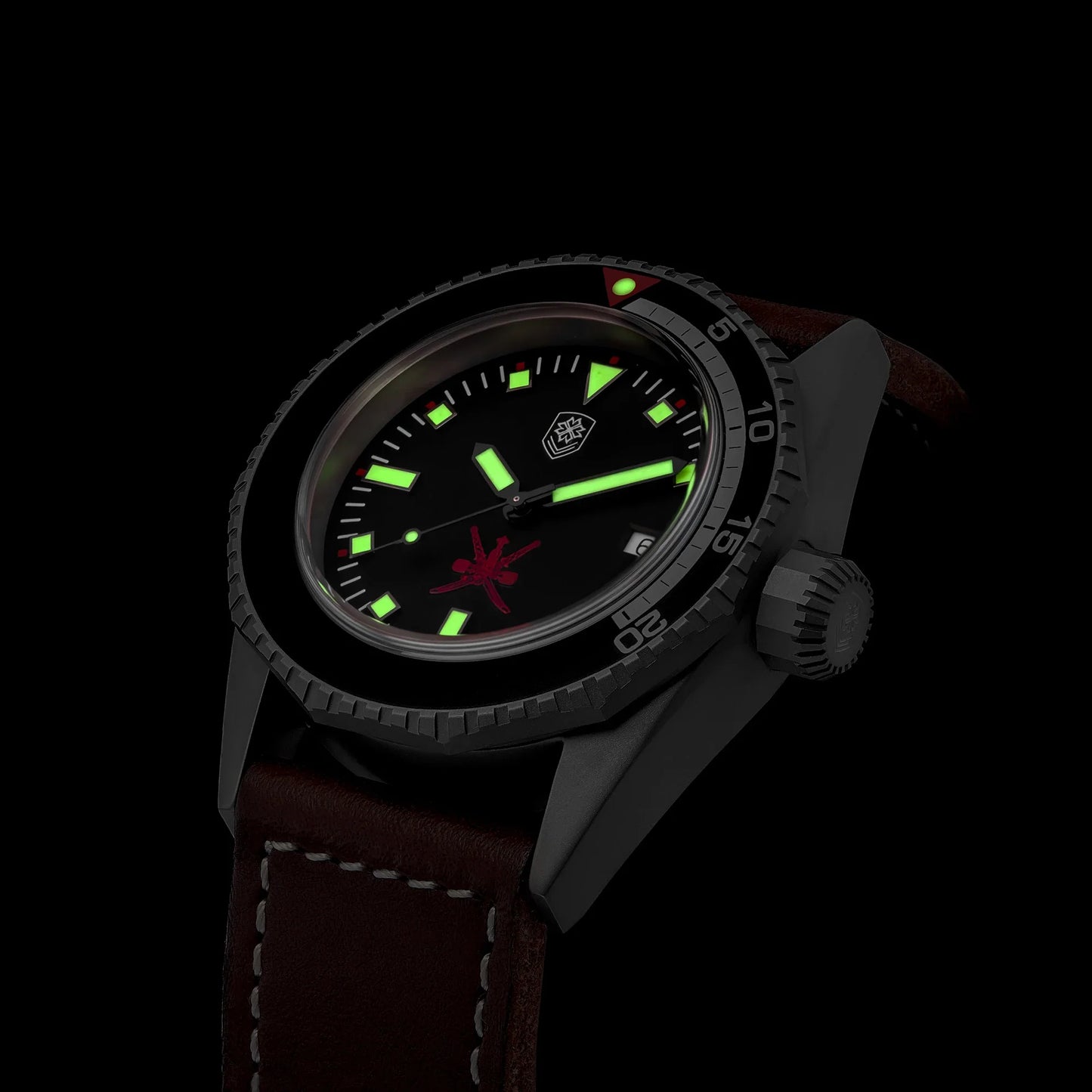 Thorn T019 Titanium Diver PT5000 Automatic Sapphire 20bar 45MM big Watch C3 Lume