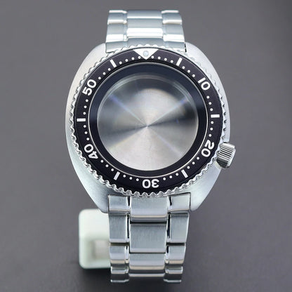 45mm Men's Watch nh35 Cases For NH35 NH36 Modified Abalone NH34 nh38 nh70 4R36 Movement 28.5mm Dial Sapphire Crystal Waterproof