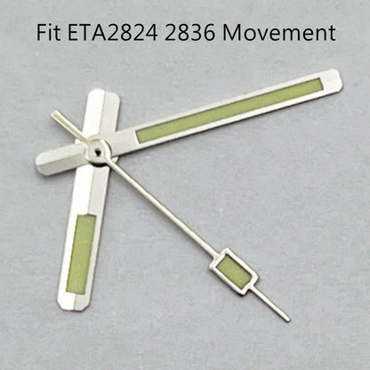 NH35 Luminous Watch Hands Fit NH35 NH36 PT5000 ETA2836 2824 DG2813 3804 Miyota8215 8205 821A Movement Watch Accessories