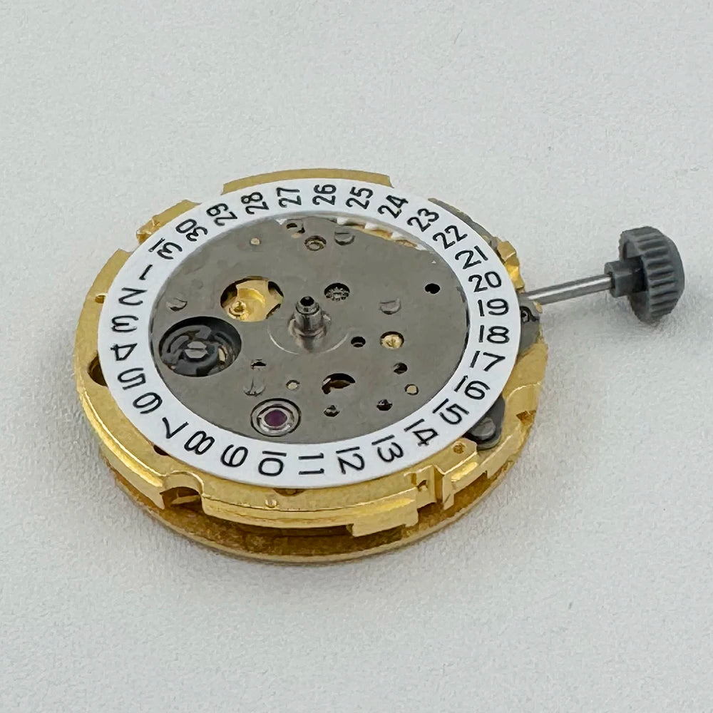 Japan Original Gold 8215 Automatic Mechanical Movement Modification Watch Mechanism 21 Jewels Miyota 8215 Golden Version 3H Date