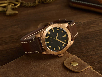 Baltany 44MM Bronze Diving Watch Man S3016 Luxury Sports Watch Super Luminous 20ATM Waterproof NH38 Automatic Mechanical Watches