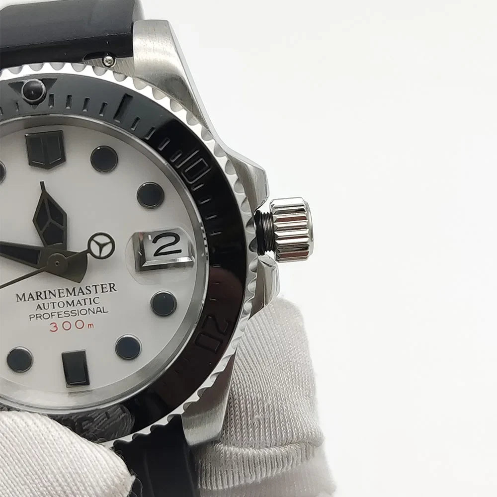 Custom Watch 40mm  NH35 Diver Watch Sapphire glass back CW1102 YachtMaster