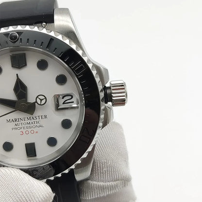 Custom Watch 40mm  NH35 Diver Watch Sapphire glass back CW1102 YachtMaster