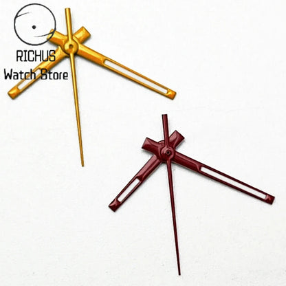 NH35 Silver/Rose gold Watch Luminous Hands Fit NH35 NH36 ETA2836 2824 DG2813 3804 Miyota8215 8205 821A Movement Automatic