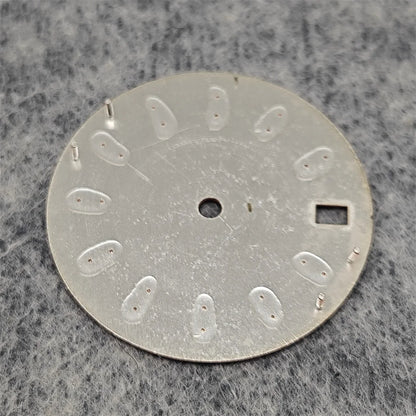 NH35 Watch Dial 28.5mm Log Modified Dial BGW9 Blue Green Luminous Watch Face Modified Watch Accessories for NH35 NH36 movements