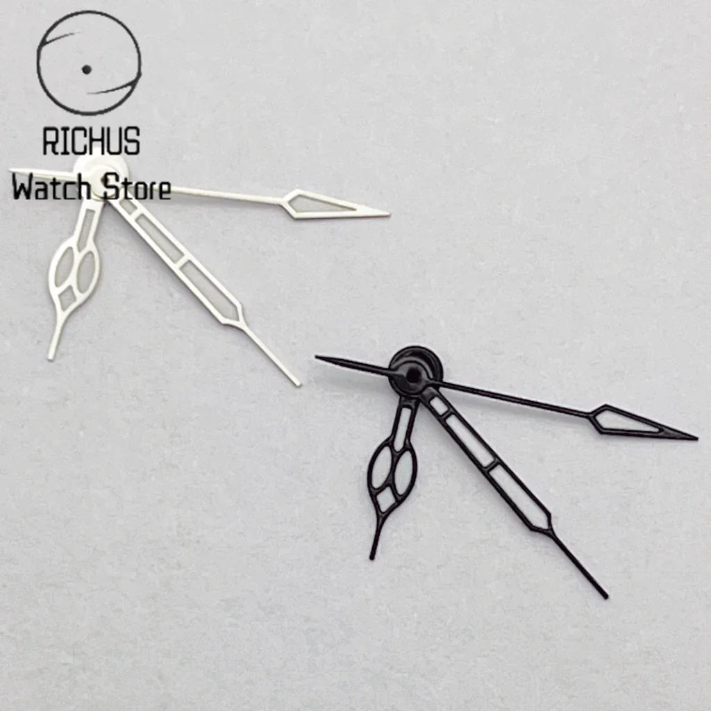 Silver/Black/Gold/RoseGold Watch Hands Green Luminous Fit NH35 NH36 NH38 Automatic Movement Watch Accessories