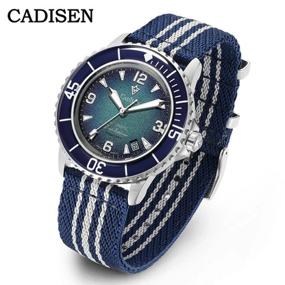 CADISEN BB58 Watch C8239 Miyota 8215 Automatic Luminous 10 Bar 42MM Dive Watch