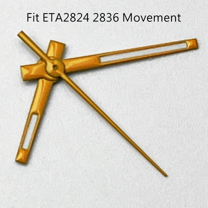 NH35 Silver/Rose gold Watch Luminous Hands Fit NH35 NH36 ETA2836 2824 DG2813 3804 Miyota8215 8205 821A Movement Automatic