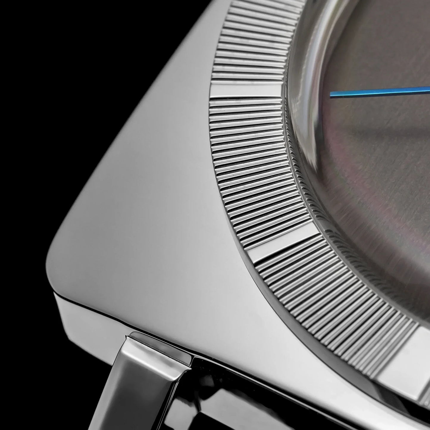 THORN T016 Square Watch 34MM PT5000 Dress Sapphire Pot lid Bubble Mirror 5ATM Fashion