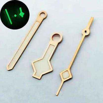 NH35Luminous Hands Snowflake Gold/Silver/Black/Rose Gold Watch Hand Watch Fit NH35 NH36A Miyota 82 Series ETA 2824 2836 Movement