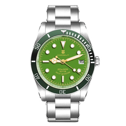 Corgeut Watch Diver CG2074 39mm NH35A Sapphire Crystal  Ceramics Bezel 10Bar SUB