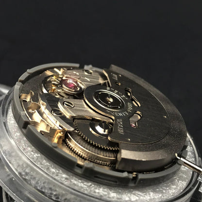 Japan Original Nh35 Movement Crown At 3.8 3 6 Nh35A With Black Date Automatic Mechanical Watch Dial Mods Repair Watchmaker