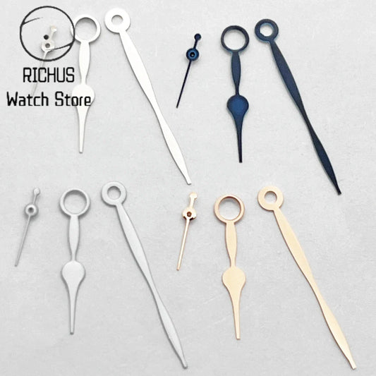 ETA6497 Silver/Blue/White/RoseGold Watch Hands Fit ETA 6497 6498 ST3600 3620 Movement Watch Accessory Part