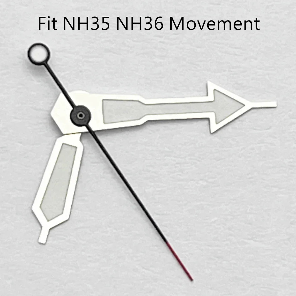 Watch Hands Green Luminous Fit NH35 NH36 ETA2824 2836 Miyota 8205 8215Mingzhu DG2813 3804 Movement Watch Accessories