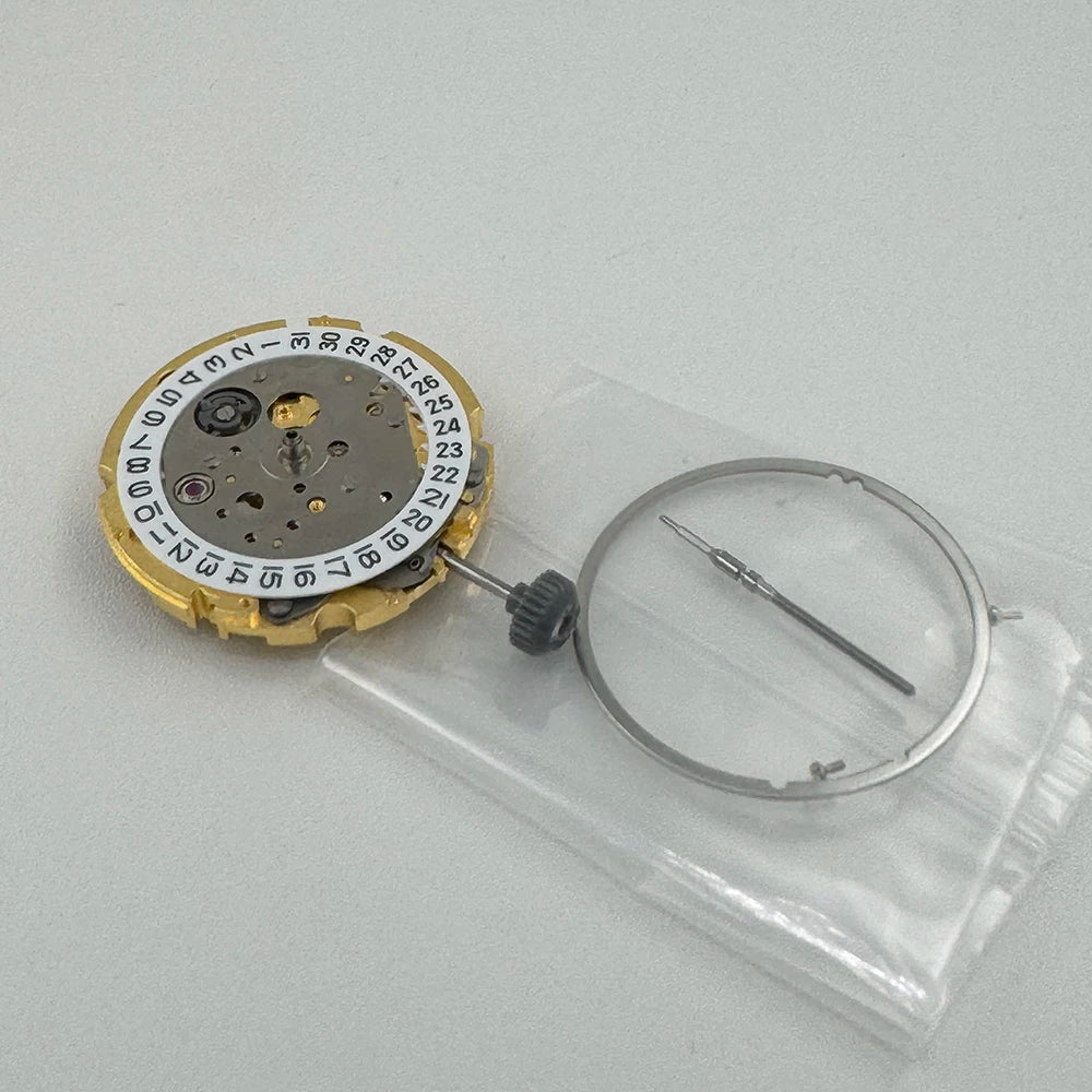 Japan Original Gold 8215 Automatic Mechanical Movement Modification Watch Mechanism 21 Jewels Miyota 8215 Golden Version 3H Date