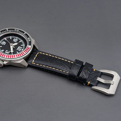 Sterile King Samurai Watch C3 Luminous Sapphire NH35 Automatic Diver 20Bar 43MM