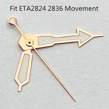 Watch Hands Green Luminous Fit NH35 NH36 ETA2824 2836 Miyota 8205 8215Mingzhu DG2813 3804 Movement Watch Accessories
