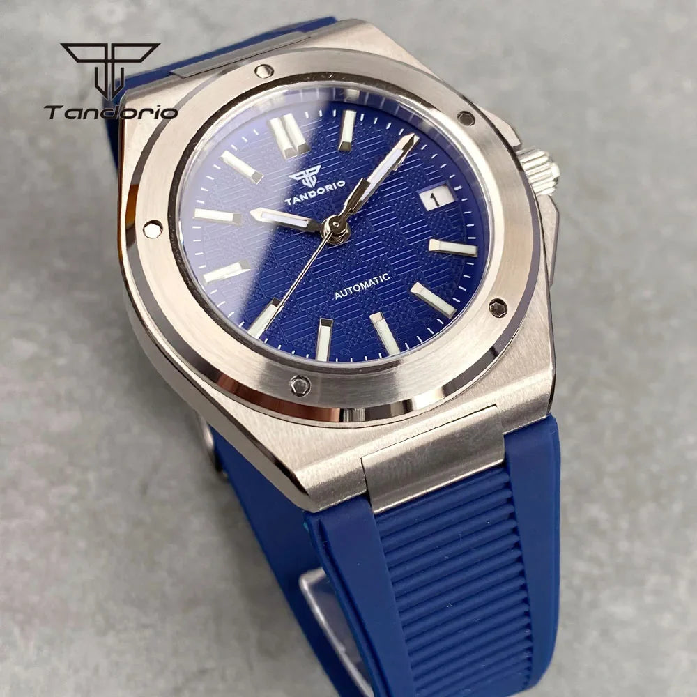 Tandorio Engineer Watch TD331B Seiko NH35 Sapphire Dress 40MM