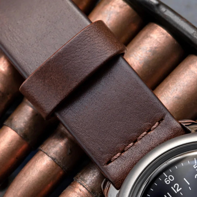 THORN SHY041 NH34 GMT Automatic Watch 36MM Pilot 15Bar Waterproof Half Luminous Dial Sapphire