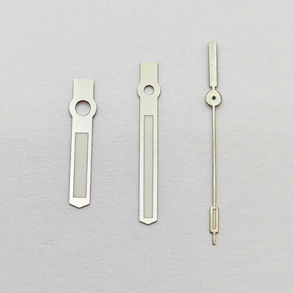 Wide blade Silver Watch Hands Fit NH35 NH36 PT5000 ETA 2836 2824 DG2813 3804 Miyota 8215 8205 821 Movement Watch Accessories