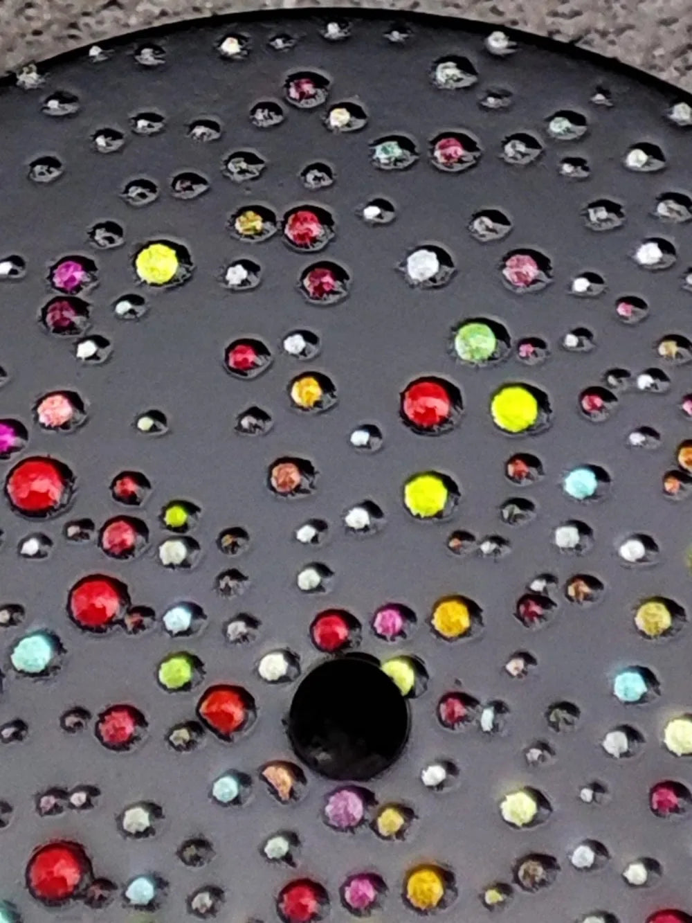 NH35 Dial 28.5mm Watch Faces with Single Calendar Date Starry Sky Gemstone Surface Modification Accessories for NH35 Movement