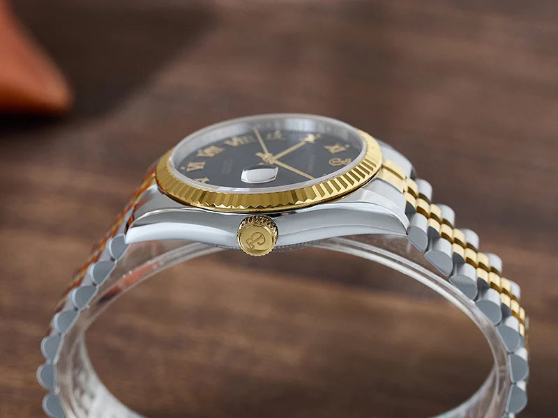 Baltany 39mm Dress Watches for Men S4094 10ATMWaterproof NH35 Automatic Luxury Watches Man DJ Homage Mechanical Wristwatches Man