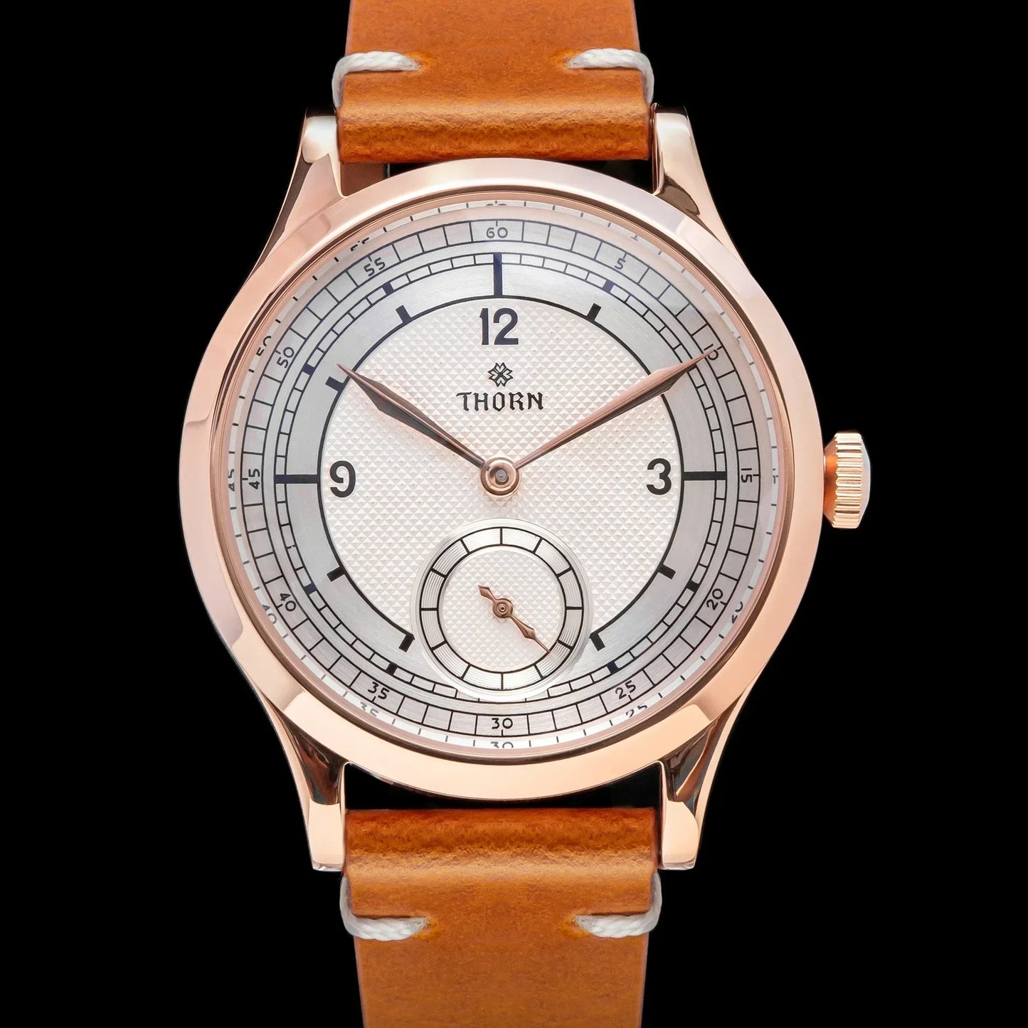 THORN Too1  quartz Sub Second Watch 37mm Case 3ATM AR Sapphire Pilot