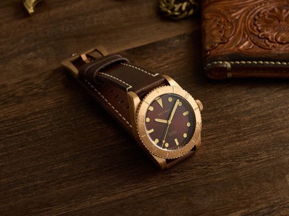 Baltany 44MM Bronze Diving Watch Man S3016 Luxury Sports Watch Super Luminous 20ATM Waterproof NH38 Automatic Mechanical Watches