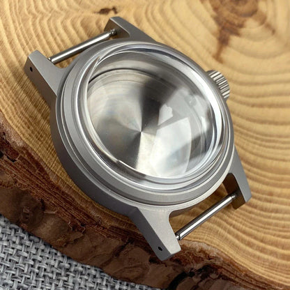 36MM Watch Case Domed Sapphire Crystal for NH35 NH36 NH38 NH70 NH72 ETA2824 PT5000 SW200 Sandblast 20BAR Waterproof 36mm