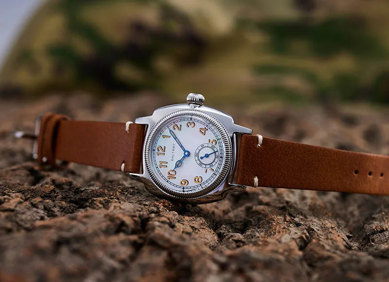 Baltany 1926 Vintage Dress Wristwatches S4036 Square Case Sub Seconds Luminou 20ATM Stainless Steel Automatic Mechanical Watches