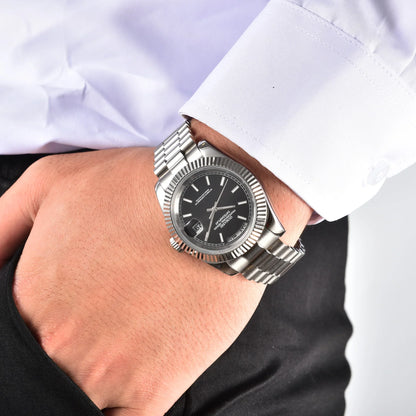 Day-Date Miyota 8285 automatic watches TDD001 Sapphire 10Bar 39MM custom watch