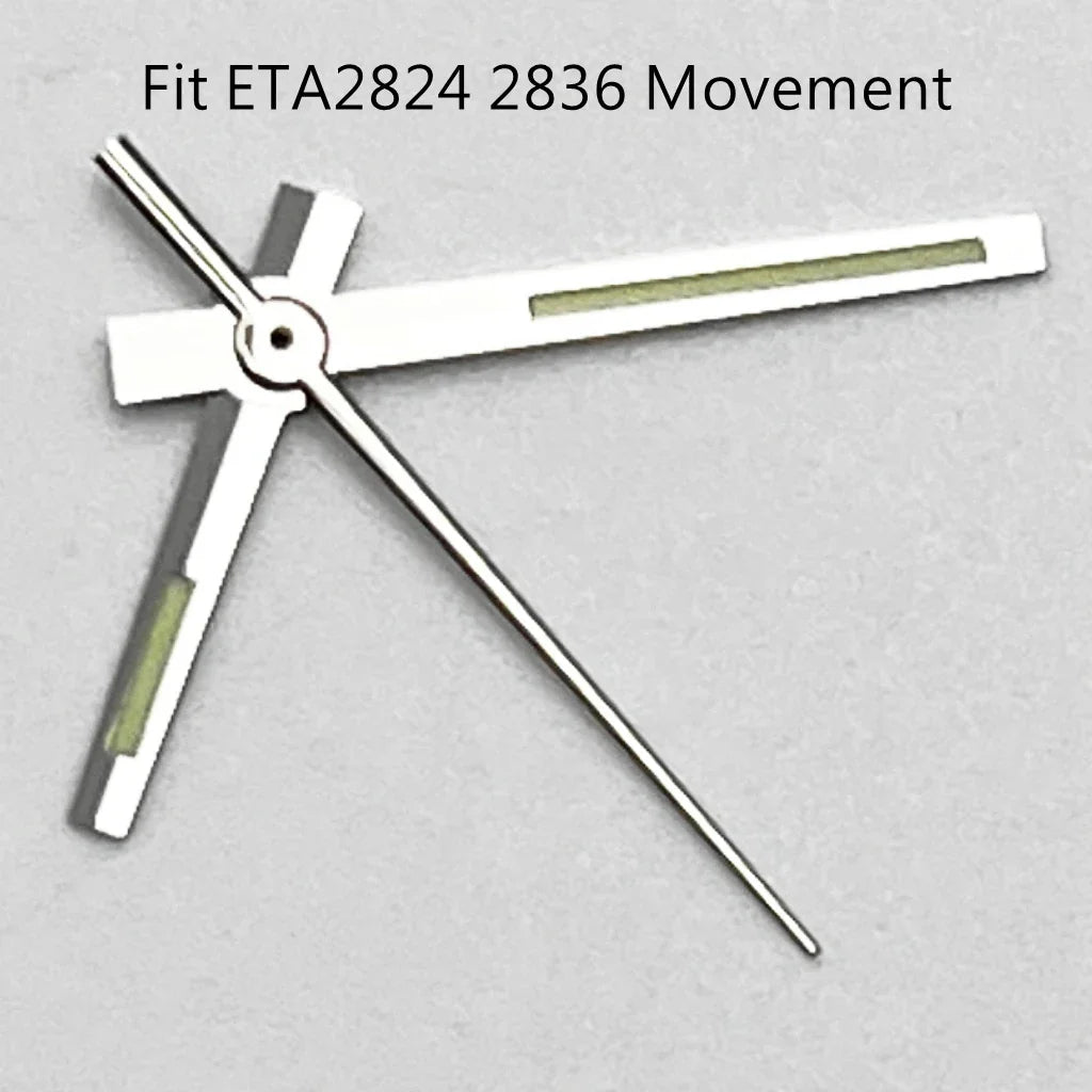 NH35 Silver/Rose gold Watch Luminous Hands Fit NH35 NH36 ETA2836 2824 DG2813 3804 Miyota8215 8205 821A Movement Automatic