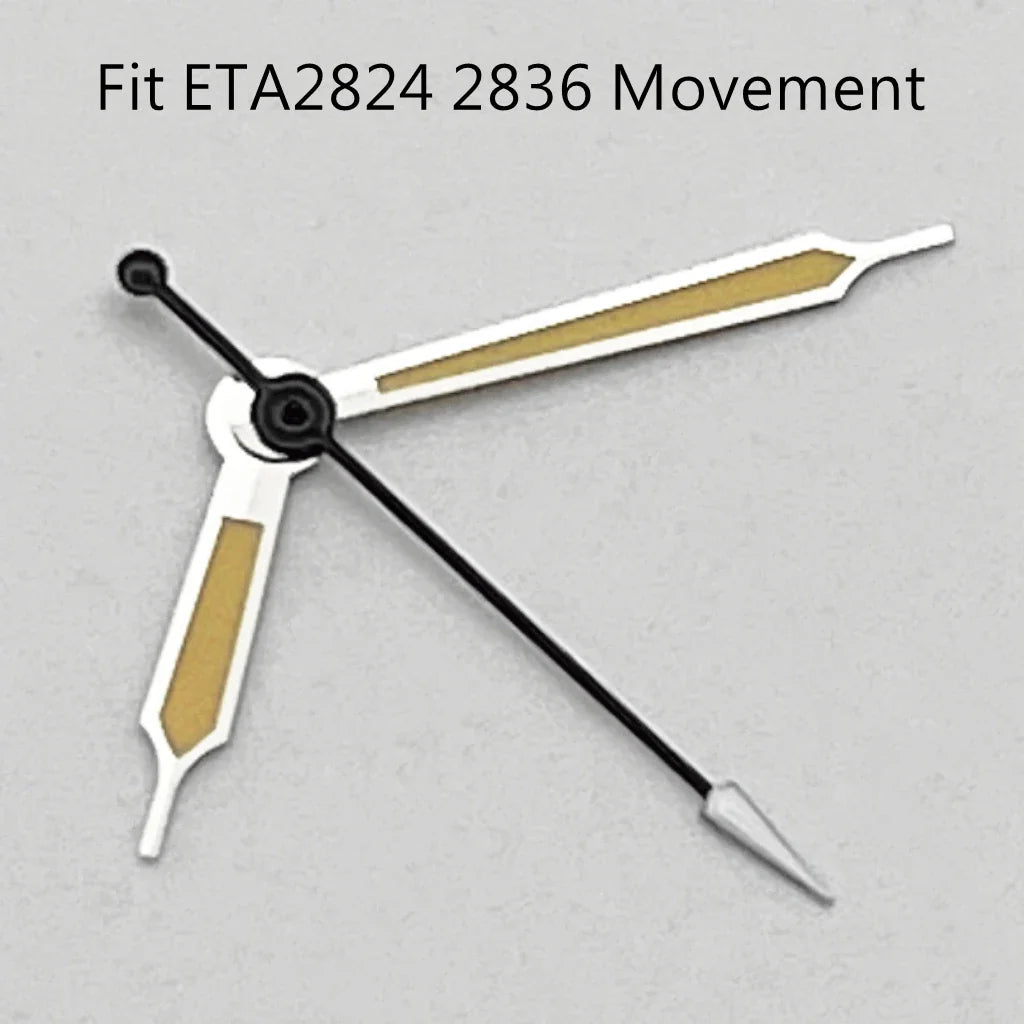 NH35 Hands Silver/Blue Watch Hands Fit NH35 NH36 PT5000 ETA2836 2824 DG2813 3804 Miyota8215 8205 821A Movement Watch Accessories