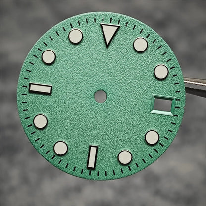 28.5MM Watch Dial NH35 Dial Frosted Texture Watch Faces Men's Watch Accessories for NH35/NH36/4R/7S Mechanical Movement