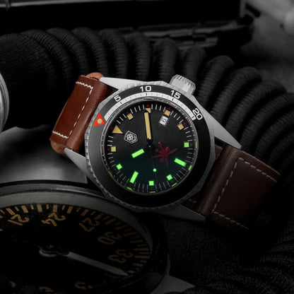 Thorn T019 Titanium Diver PT5000 Automatic Sapphire 20bar 45MM big Watch C3 Lume