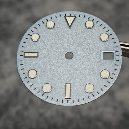 28.5MM Watch Dial NH35 Dial Frosted Texture Watch Faces Men's Watch Accessories for NH35/NH36/4R/7S Mechanical Movement