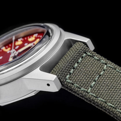 THORN SHY043 36mm  NH35 Automatic Retro Field Military Watch C3 Luminous 10bar