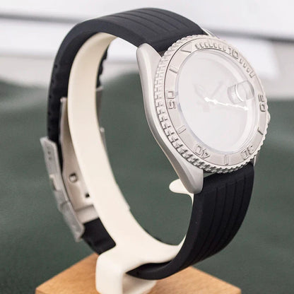 Sterile Yacht Master Custom Watch Luminous Date Sapphire NH35 Automatic 10Bar 42MM