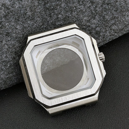 NH35 watch case men's automatic watch 38.5mm stainless steel case suitable for NH35 movement watch accessories