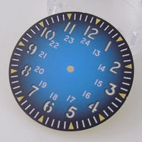 blue dial