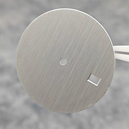 30.5mm Watch Dial DIY Vertical Texture Surface with Date Faces for PP Case Watch Accessories for NH35A / 4R35 Movement