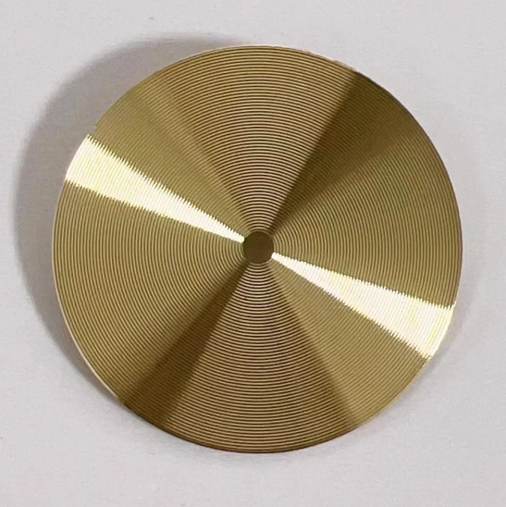 28.5mm Watch Dial No Calendar Window No Scale Watch Faces CD Texture Watch Accessories for NH35/NH36 Movement Repair Parts