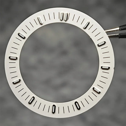 31mm Watch Dial Hollowed Out Surface Green Luminous Watch Faces Accessories Repair Parts NH70／NH35 / NH36 Movement